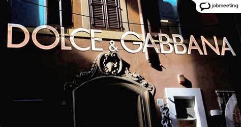 dolce e gabbana jobs